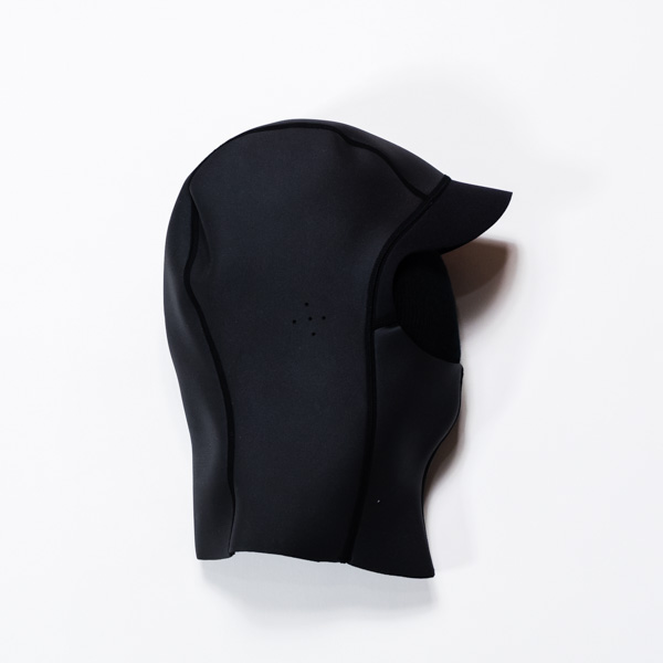 AIDENTIFY アイデンティファイ/ 1mm ロングネックサーフキャップBLACK LOGO