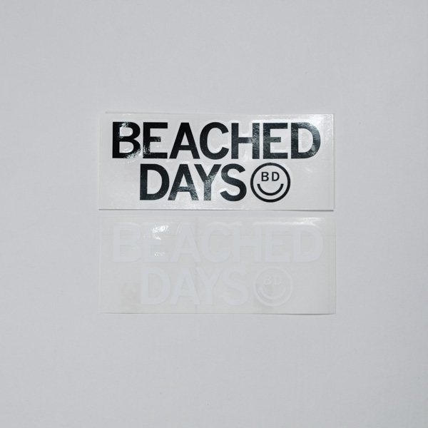BEACHED DAYS ] STICKER